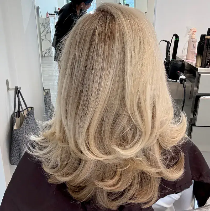 Blowout and event hair by Wendy Nicole Artistry, New Jersey — look 1