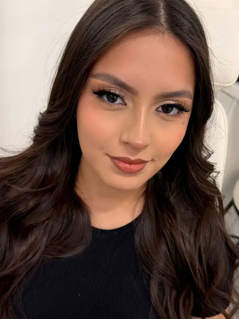 Glam makeup and hair by Wendy Nicole Artistry, New Jersey — look 6
